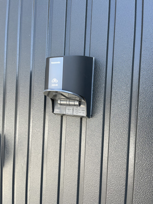 EV・PHEV充電用 屋外コンセント