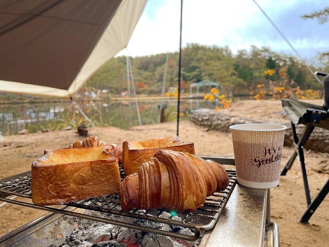 キャンプでもやっぱり・・・