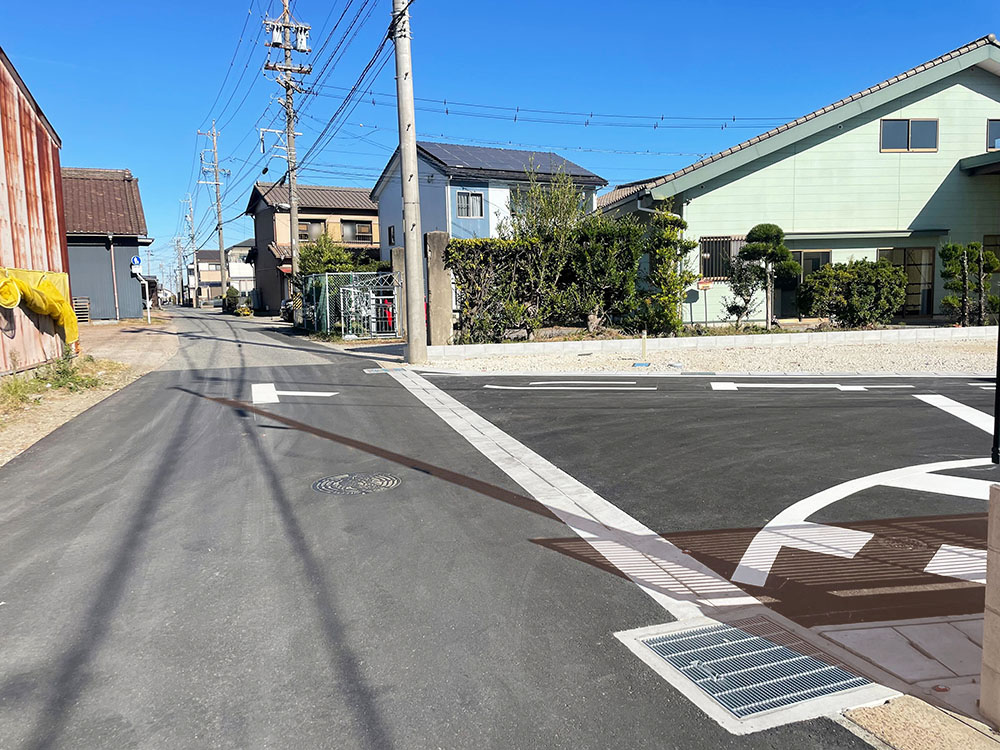 前面道路