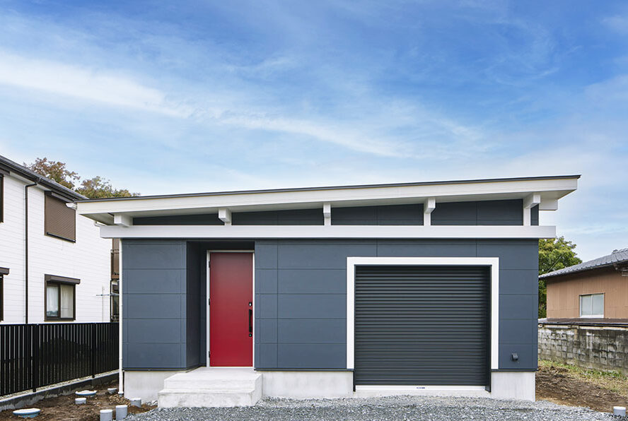 24坪の平屋<br>ブルックリンスタイルの家