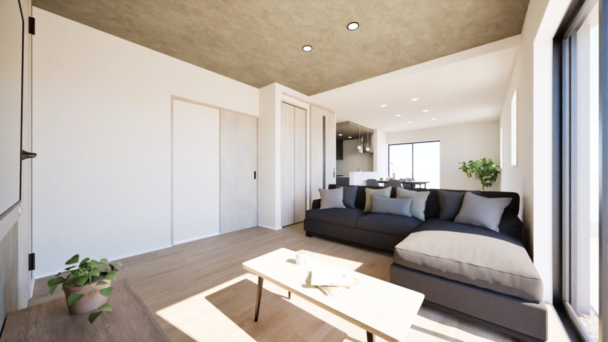 家具＆家電の設置イメージ（CGパース）