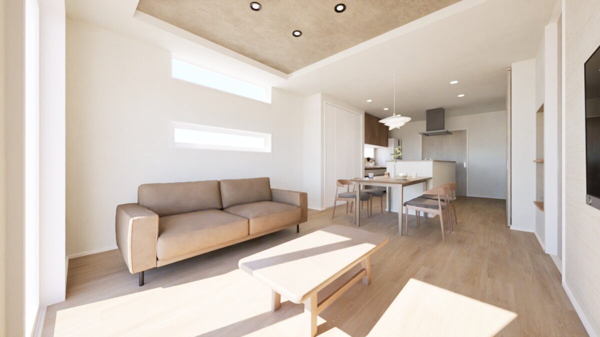 家具＆家電の設置イメージ（CGパース）