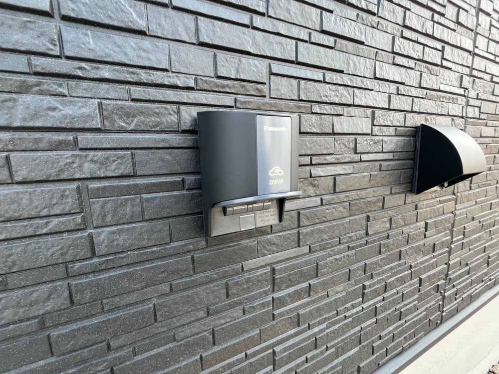 EV・PHEV充電用 屋外コンセント