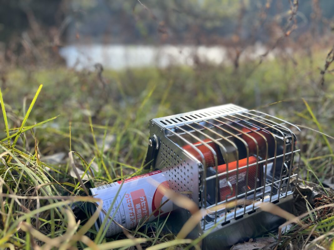 昼下がりの湖畔にて・・・ストーブ傍らに自然浴