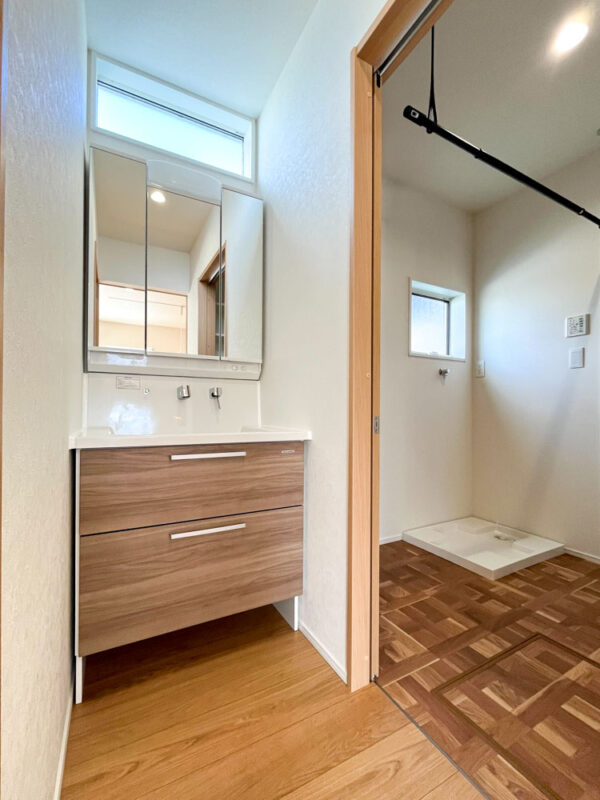 洗面脱衣別のノンストレスな間取り