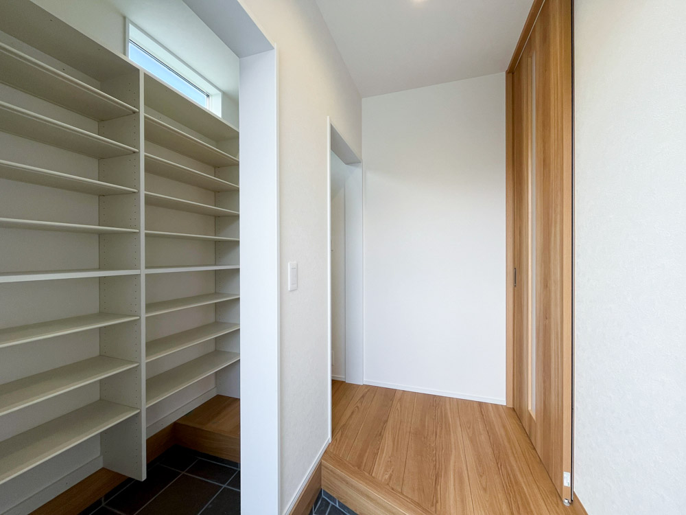 大容量の玄関クローク