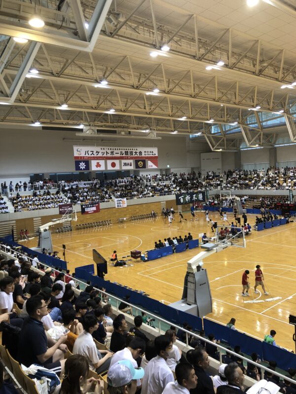 孫のインターハイ試合観戦