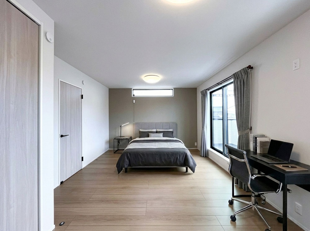 ２部屋続きの主寝室＆洋室