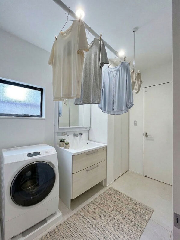 約３帖の家事ラク洗面室