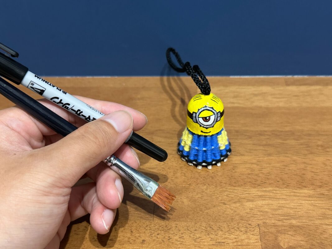 シャトルキーホルダーづくり