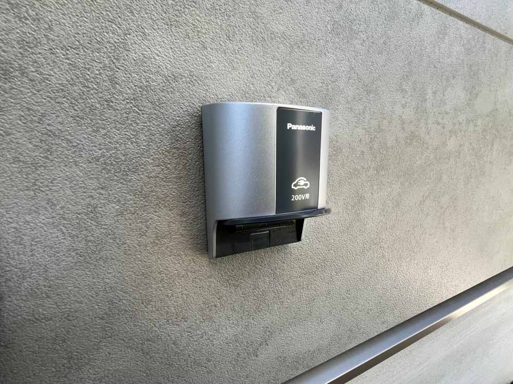 EV・PHEV充電用 屋外コンセント (イメージ写真です)