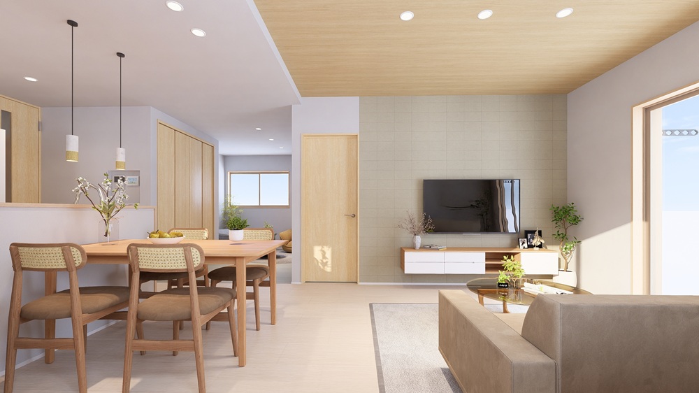 最大21.1 帖の広さのLDK 