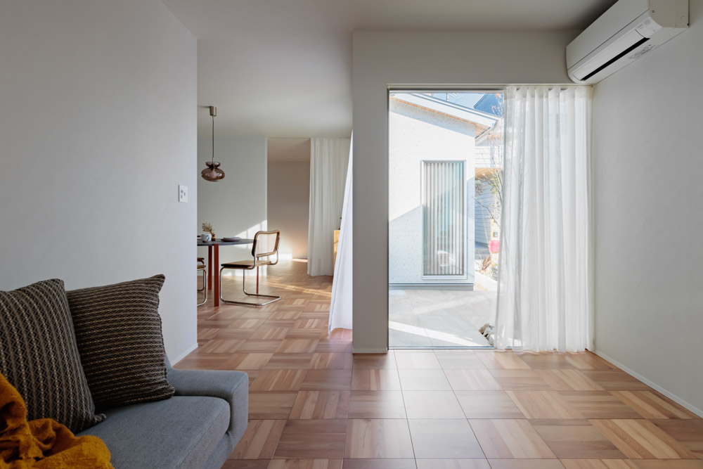 暮らしを楽しむ余白のある平屋