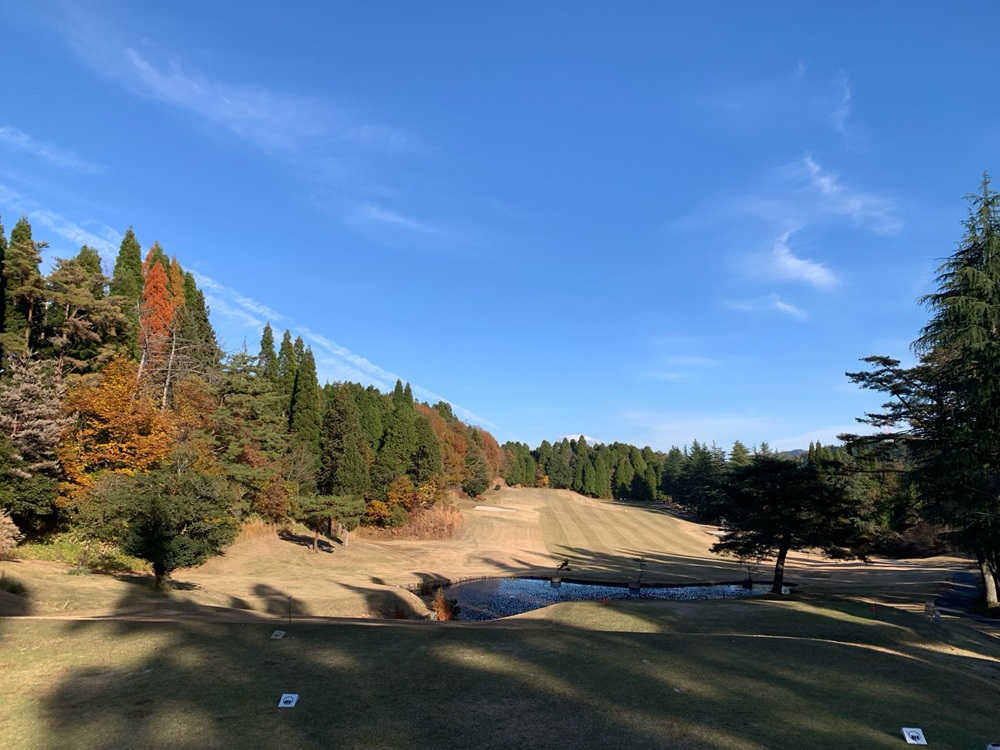 秋ゴルフを満喫