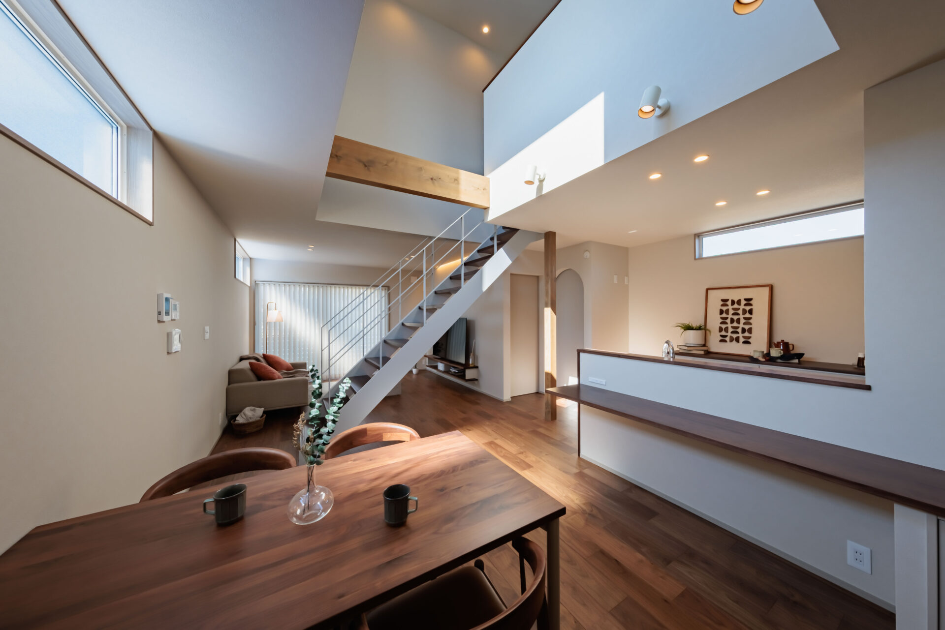 洗練とあたたかさが調和する家