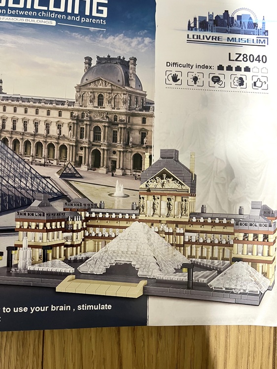 ブロックのルーブル美術館