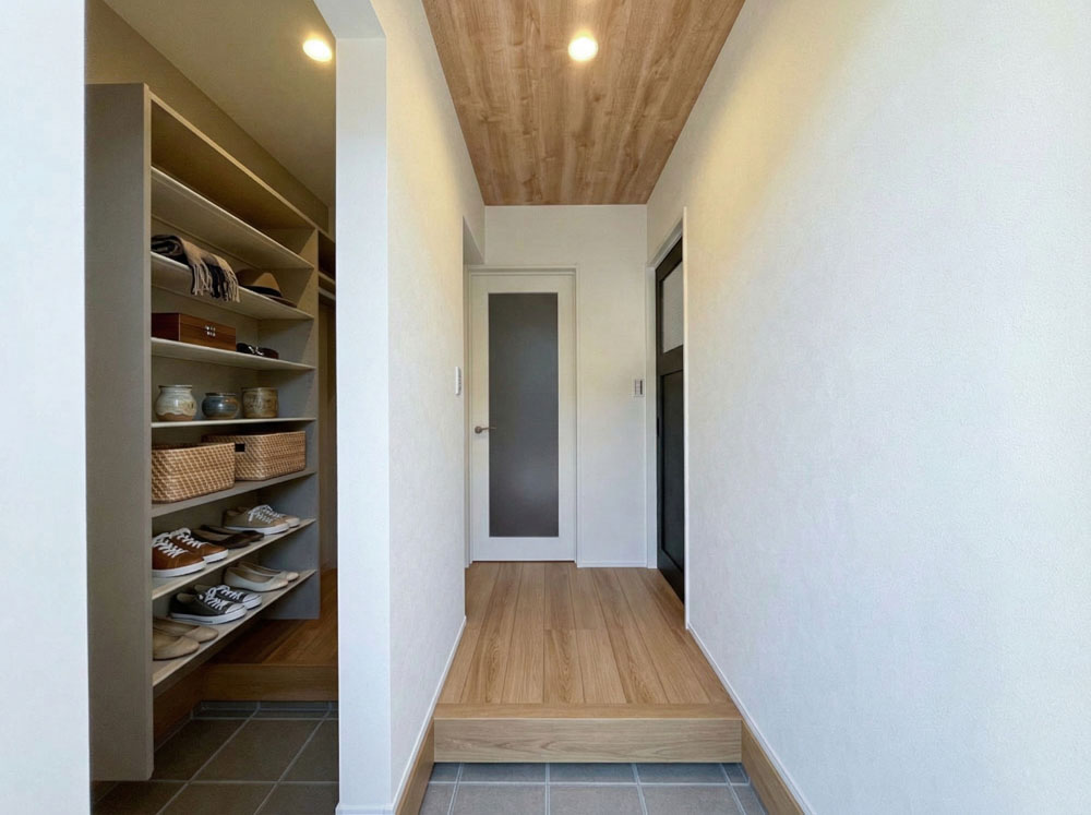 大容量の玄関クローク