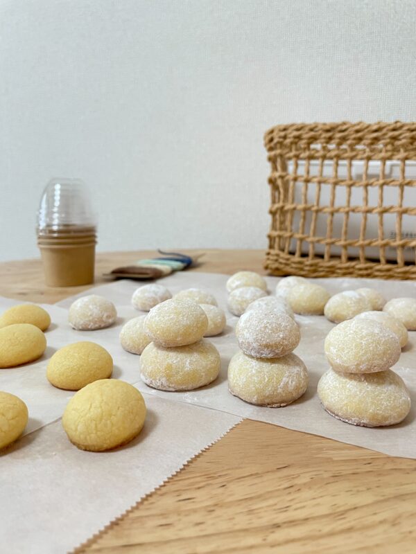 スノーボールクッキーのはずが、、、、、、、、