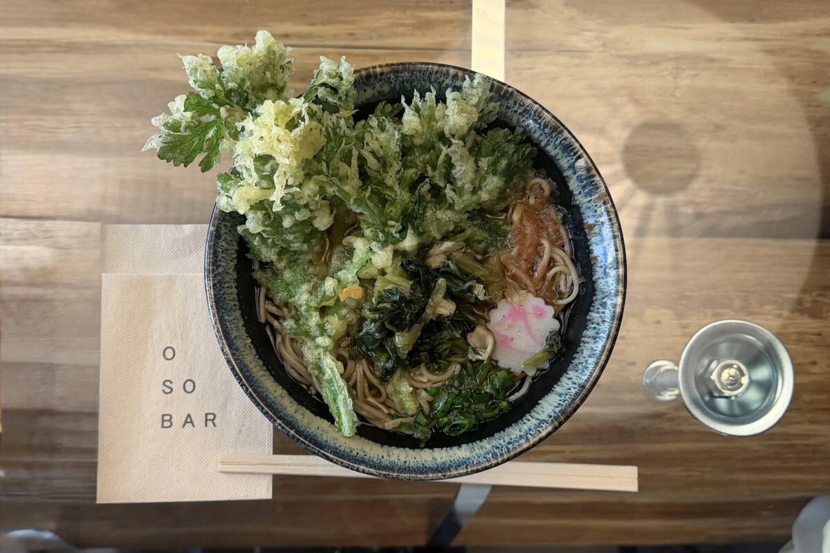 念願のOSOBARへ