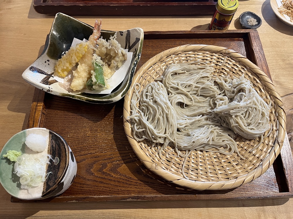 美味しいおそばを食べました🍜