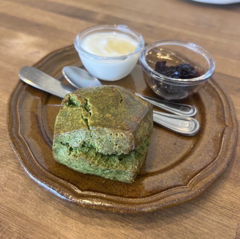 抹茶のスコーン