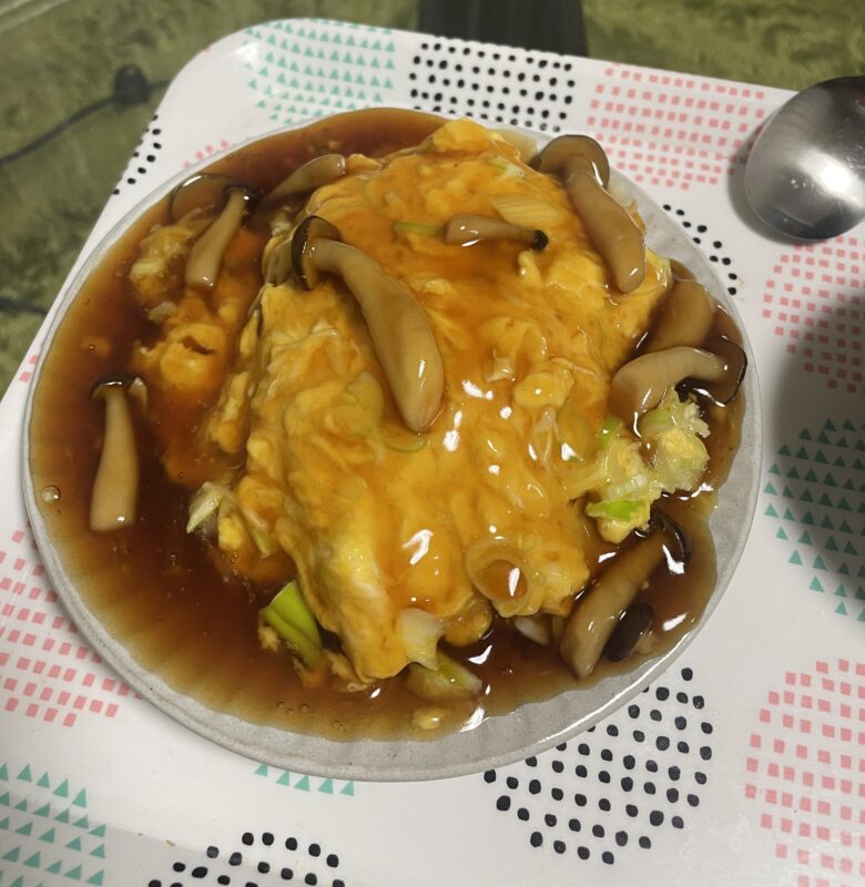 失敗！天津飯をつくりました。