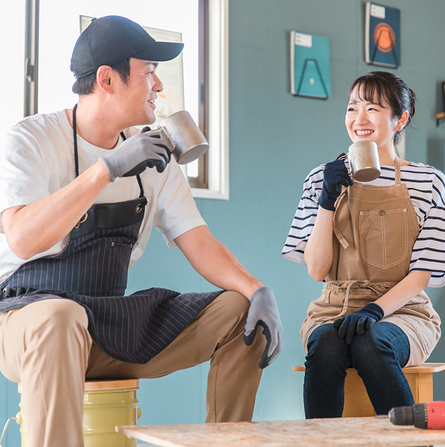 時間を忘れて没頭する、私だけのアトリエ。